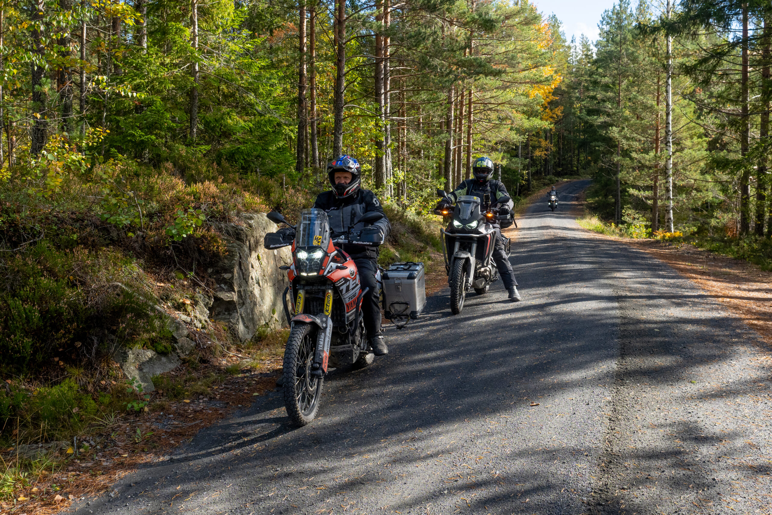 Kenny mekker en Roadbook